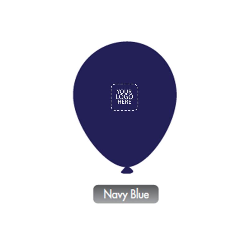 Standard Balloons - Navy blue with Logo